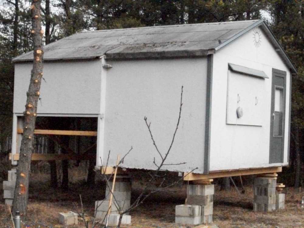 Naturist Legacy History: Gallery 04/10...Moving our cottage to the new park
