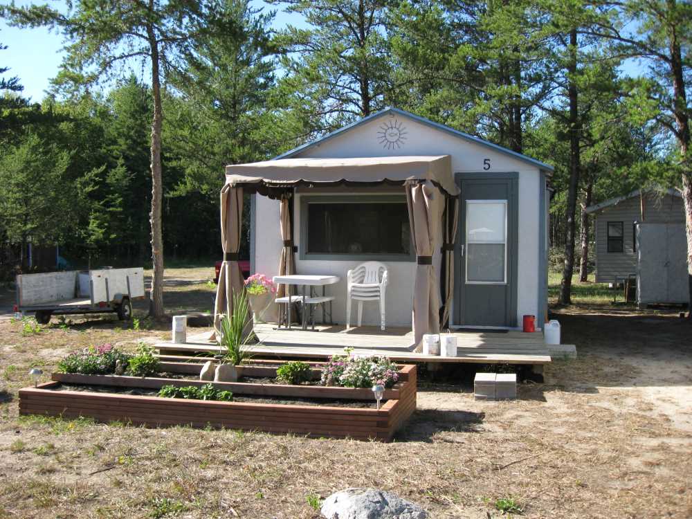 Naturist Legacy History: Gallery 04/16...Moving our cottage to the new park