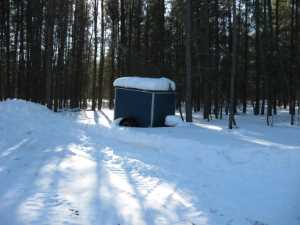 Naturist Legacy History: Gallery 06/15...Hydro tries winter pole installation