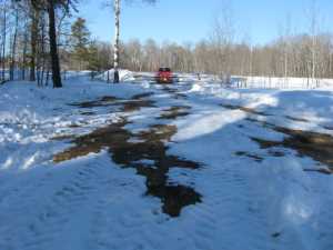 Naturist Legacy History: Gallery 06/29...Hydro tries winter pole installation