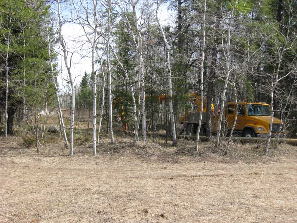 Naturist Legacy History: Gallery 08/31...Hydro installs power line poles