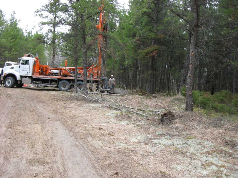 Naturist Legacy History: Gallery 10/06...The park's new water well is drilled