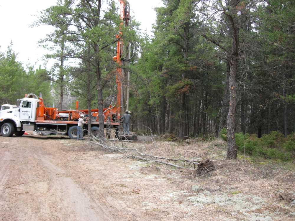 Naturist Legacy History: Gallery 10/08...The park's new water well is drilled