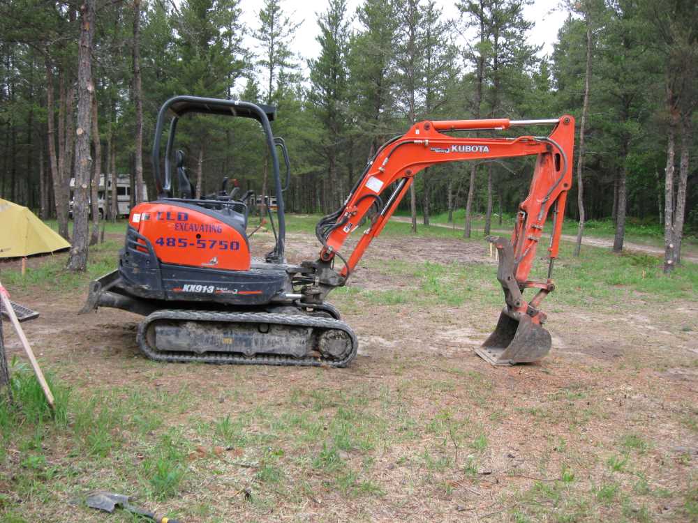 Naturist Legacy History: Gallery 12/01...Sewage holding tanks are installed
