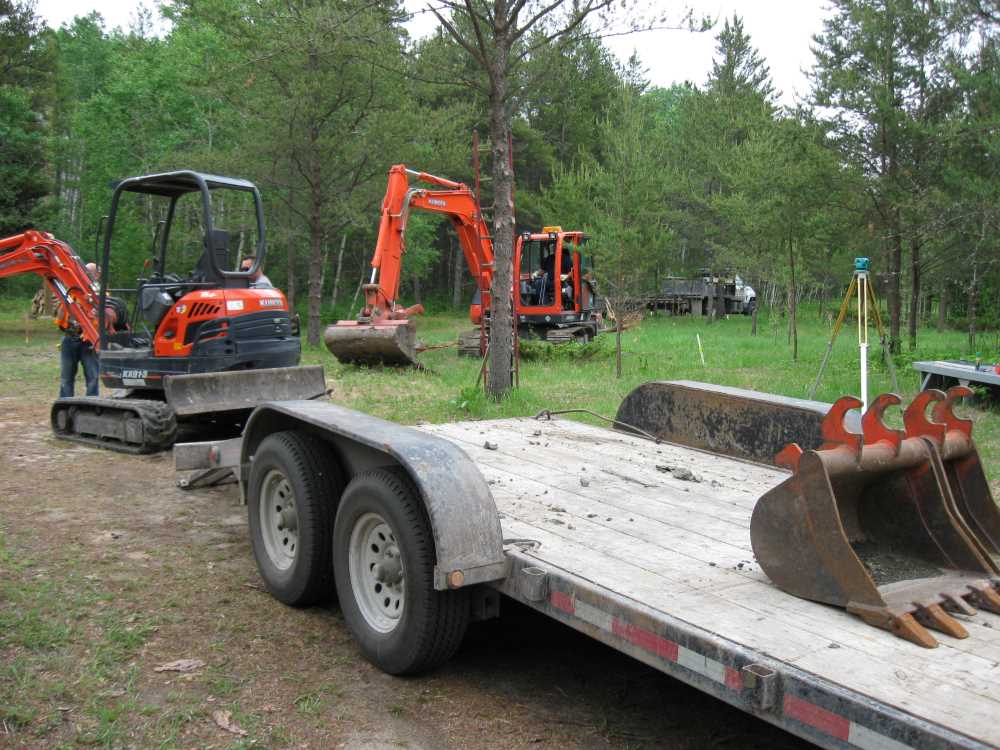 Naturist Legacy History: Gallery 12/02...Sewage holding tanks are installed