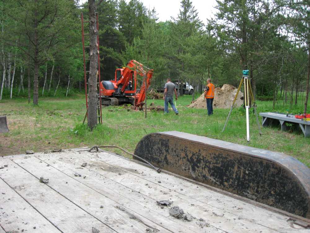 Naturist Legacy History: Gallery 12/05...Sewage holding tanks are installed