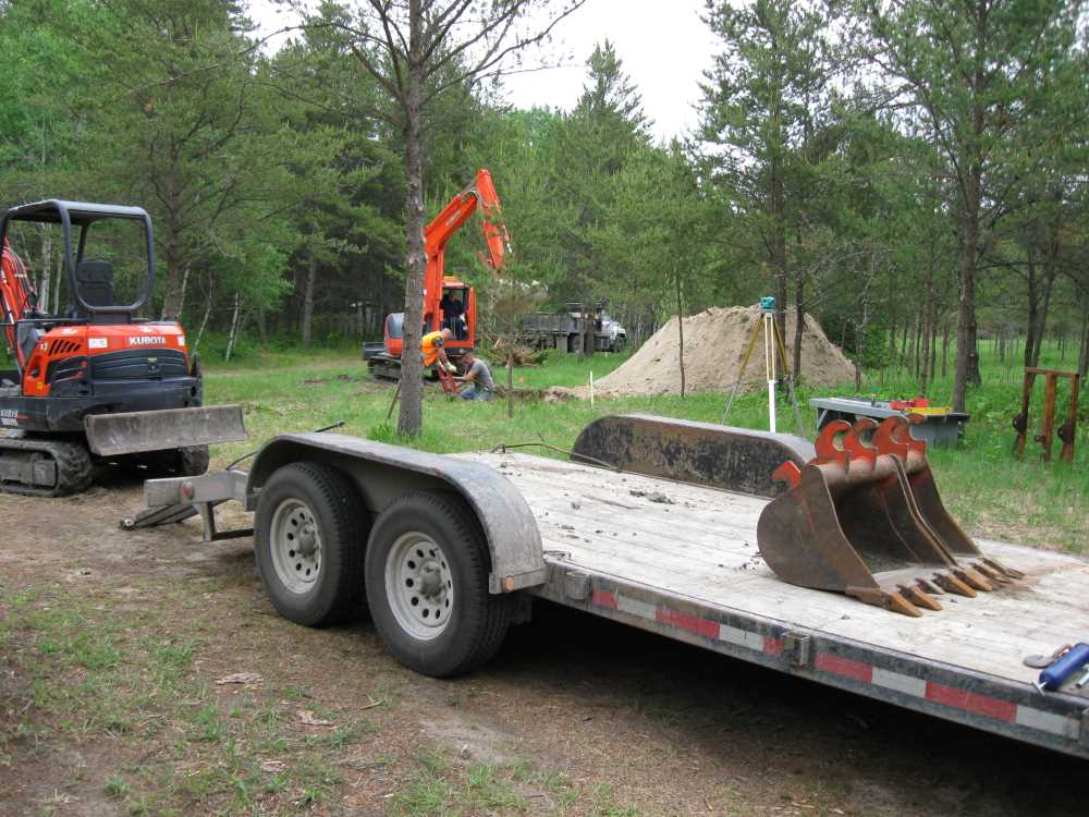 Naturist Legacy History: Gallery 12/09...Sewage holding tanks are installed