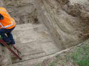 Naturist Legacy History: Gallery 12/10...Sewage holding tanks are installed