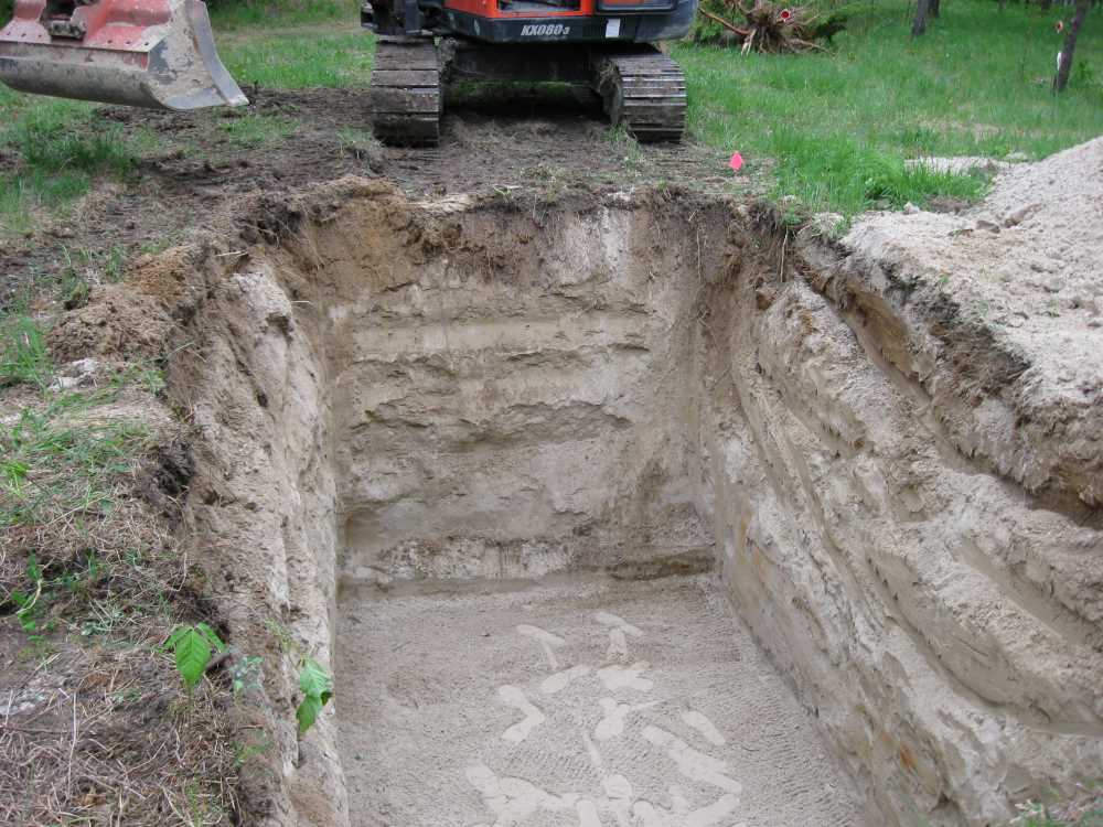 Naturist Legacy History: Gallery 12/14...Sewage holding tanks are installed