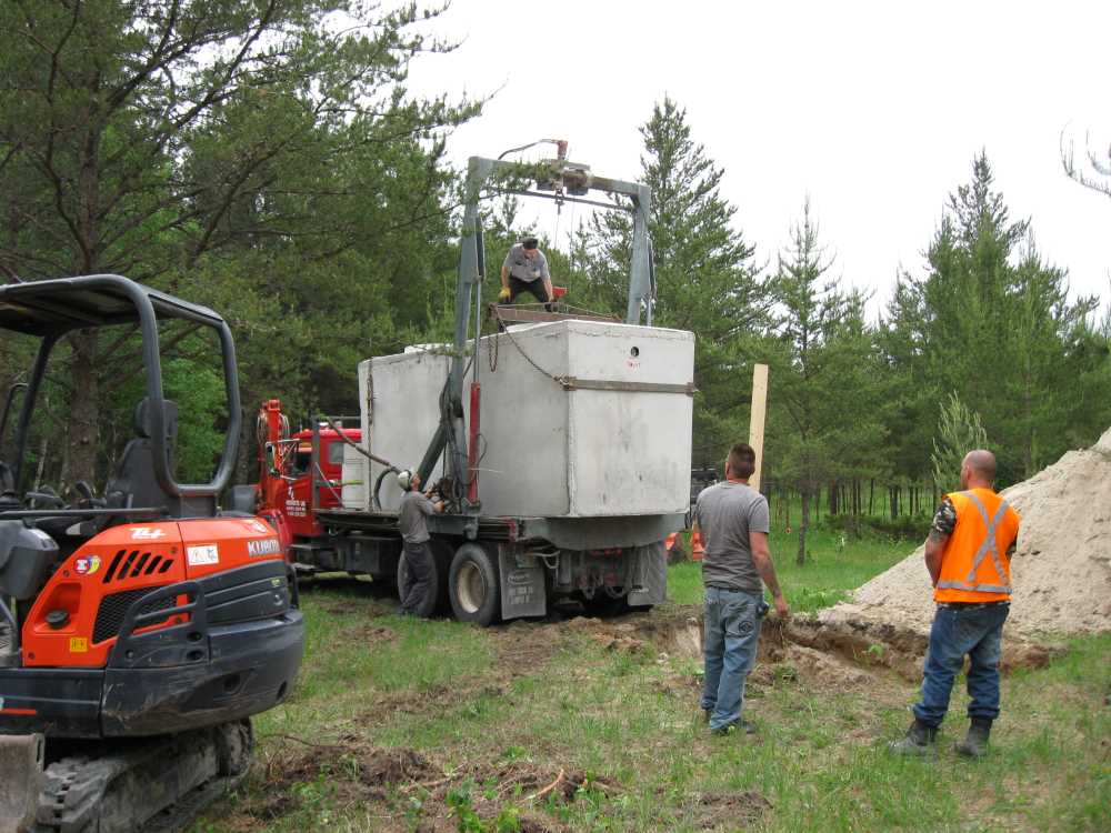 Naturist Legacy History: Gallery 12/18...Sewage holding tanks are installed