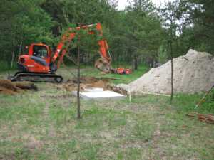 Naturist Legacy History: Gallery 12/24...Sewage holding tanks are installed