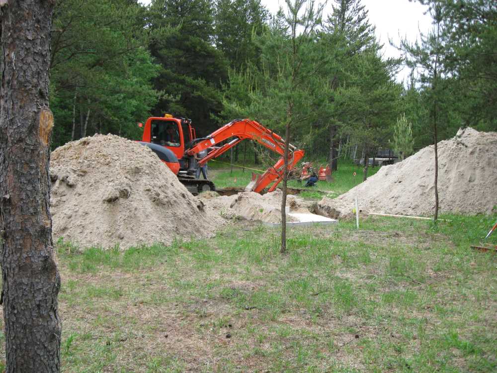 Naturist Legacy History: Gallery 12/25...Sewage holding tanks are installed