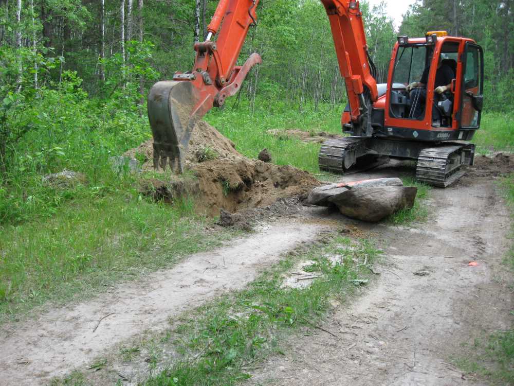 Naturist Legacy History: Gallery 12/39...Sewage holding tanks are installed