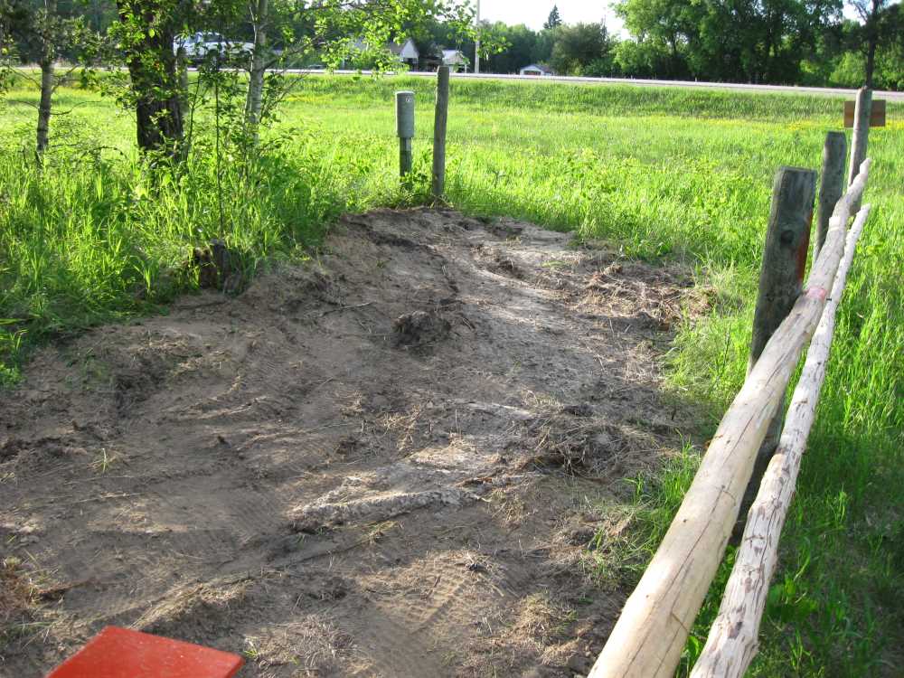 Naturist Legacy History: Gallery 13/07...Trenching in the new phone line