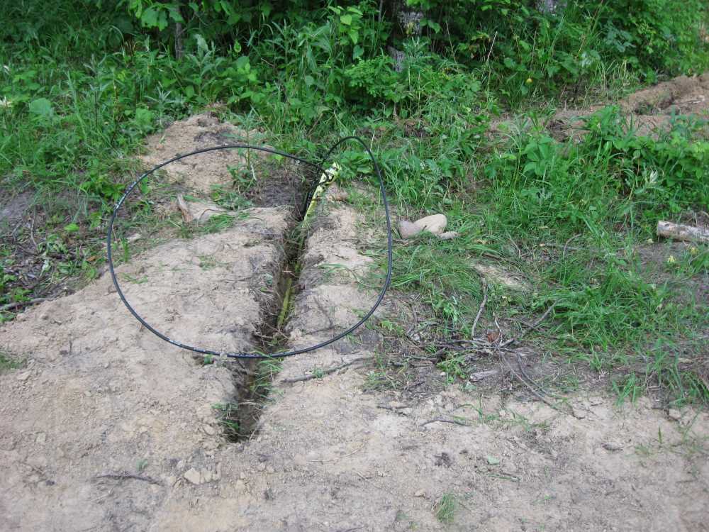 Naturist Legacy History: Gallery 13/11...Trenching in the new phone line