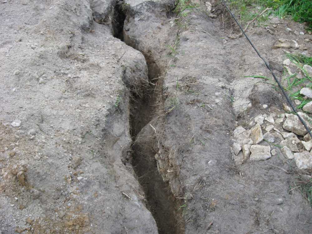 Naturist Legacy History: Gallery 13/15...Trenching in the new phone line