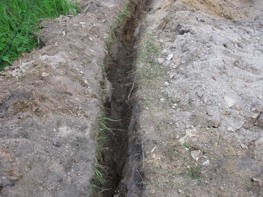 Naturist Legacy History: Gallery 13/16...Trenching in the new phone line