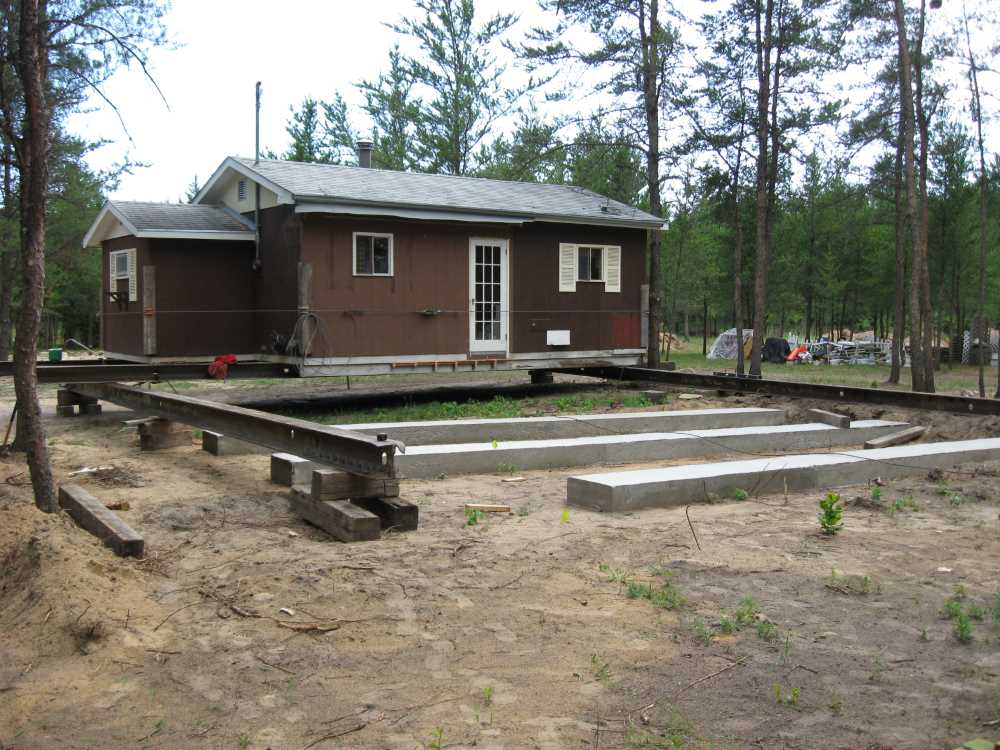 Naturist Legacy History: Gallery 18/19...Another cottage moved to the park