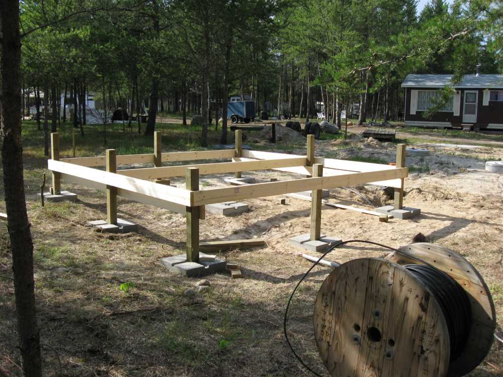 Naturist Legacy History: Gallery 19/03...Construction of washrooms begins