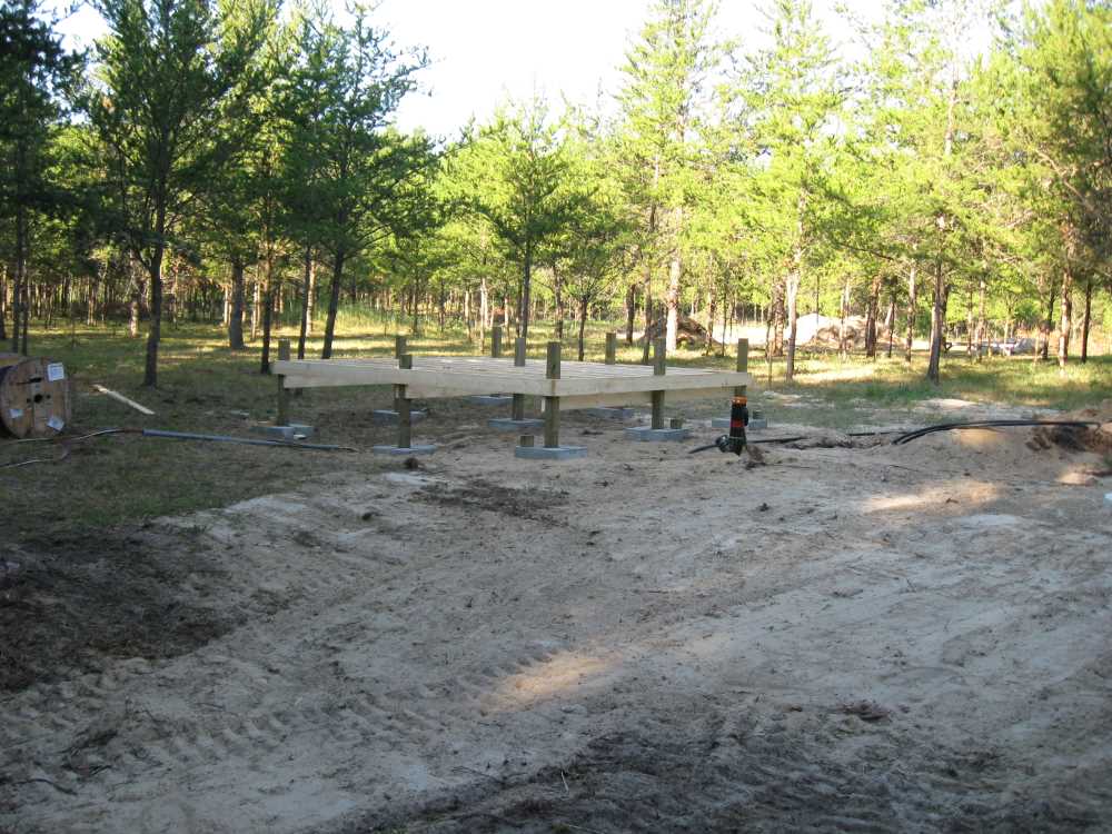 Naturist Legacy History: Gallery 19/05...Construction of washrooms begins