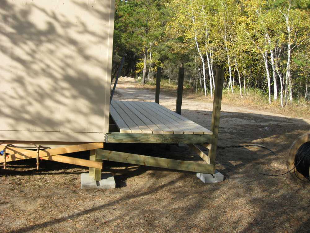 Naturist Legacy History: Gallery 20/14...Construction of washrooms continues