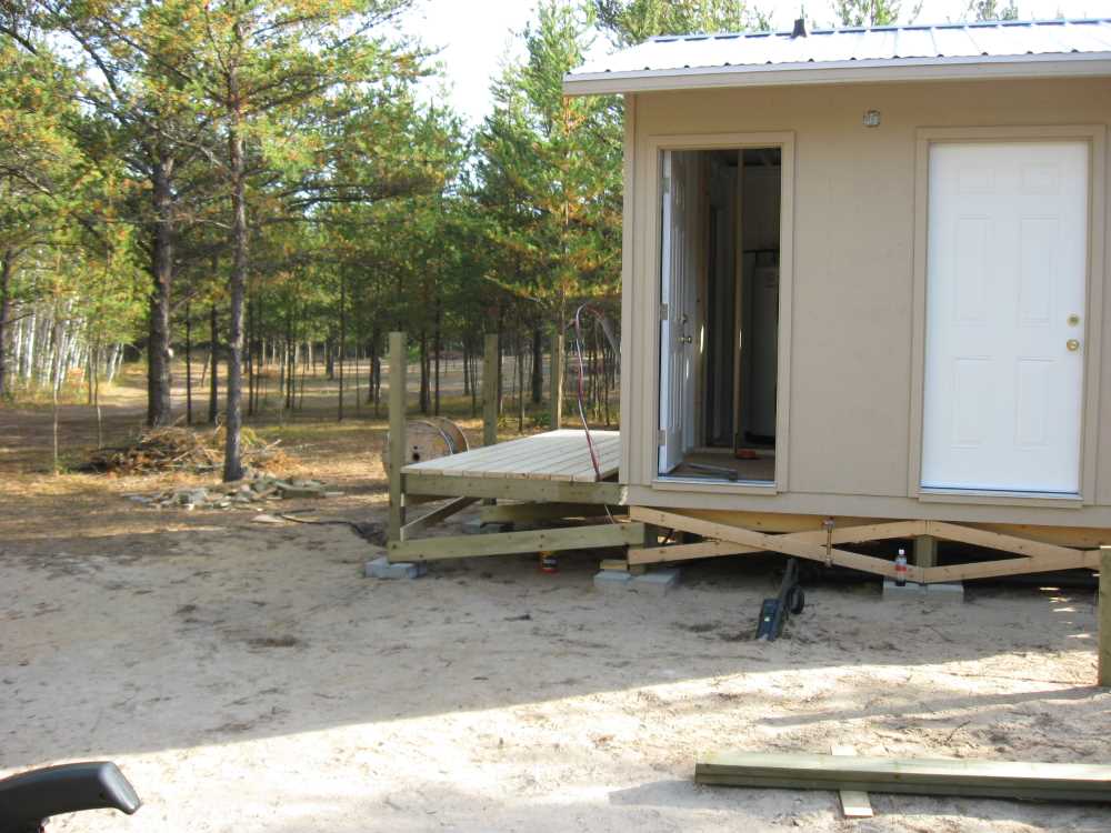 Naturist Legacy History: Gallery 20/15...Construction of washrooms continues