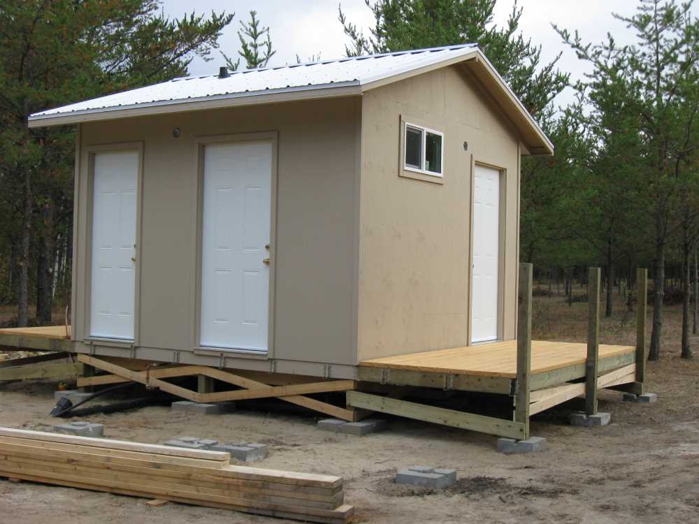 Naturist Legacy History: Gallery 20/17...Construction of washrooms continues