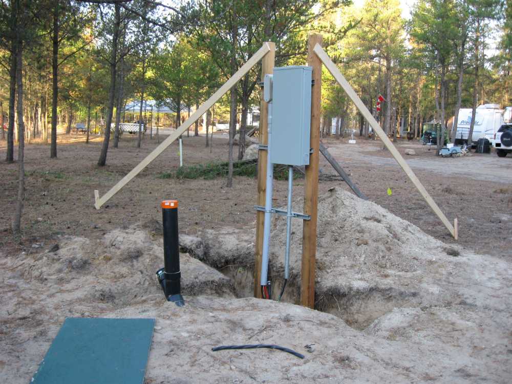 Naturist Legacy History: Gallery 20/20...Construction of washrooms continues