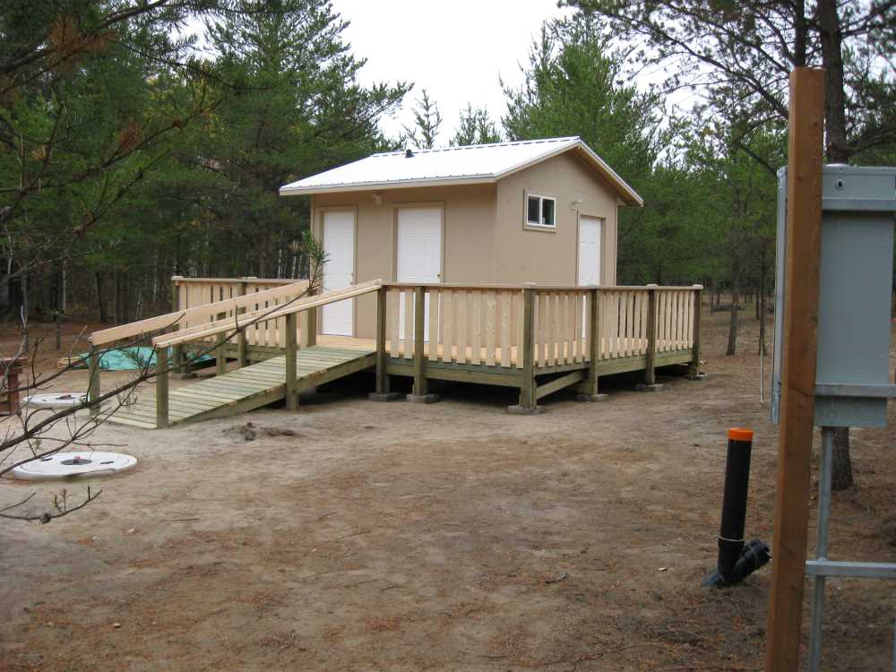 Naturist Legacy History: Gallery 20/33...Construction of washrooms continues