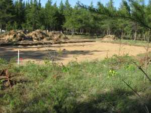 Naturist Legacy History: Gallery 21/06...New volleyball court takes shape