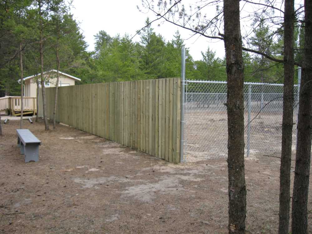 Naturist Legacy History: Gallery 24/17...Building the swimming pool fence