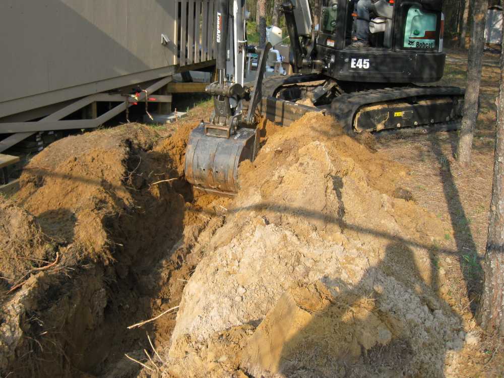 Naturist Legacy History: Gallery 26/12...Work begins on the swimming pool