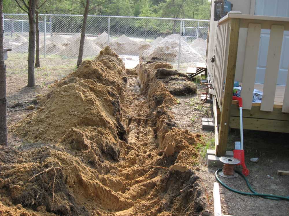 Naturist Legacy History: Gallery 26/13...Work begins on the swimming pool