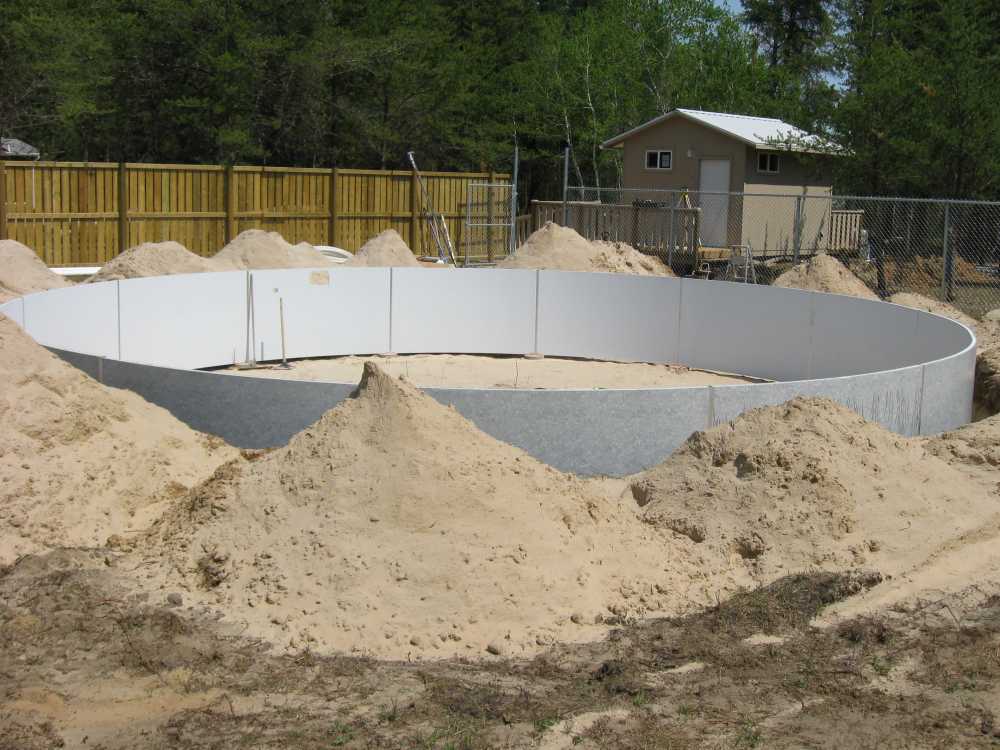Naturist Legacy History: Gallery 26/21...Work begins on the swimming pool