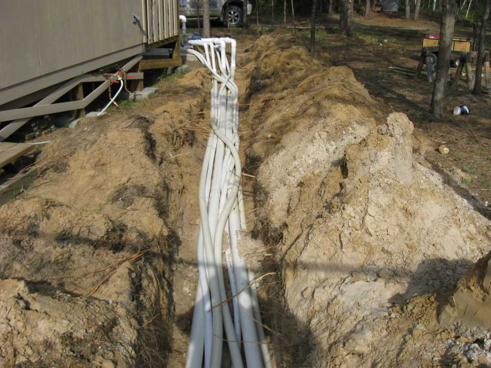 Naturist Legacy History: Gallery 27/06...Work continues on the swimming pool