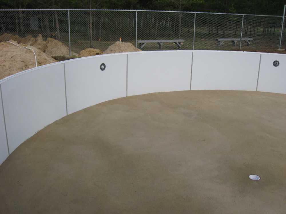 Naturist Legacy History: Gallery 27/11...Work continues on the swimming pool
