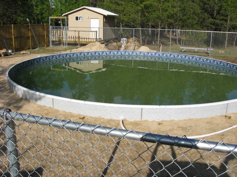 Naturist Legacy History: Gallery 27/21...Work continues on the swimming pool