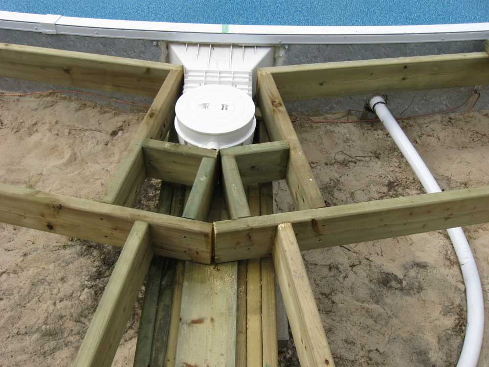 Naturist Legacy History: Gallery 28/07...Building a splash deck for the pool