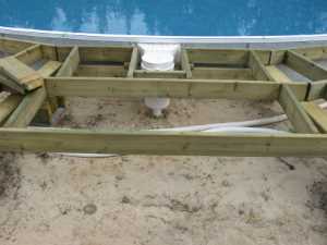 Naturist Legacy History: Gallery 28/10...Building a splash deck for the pool