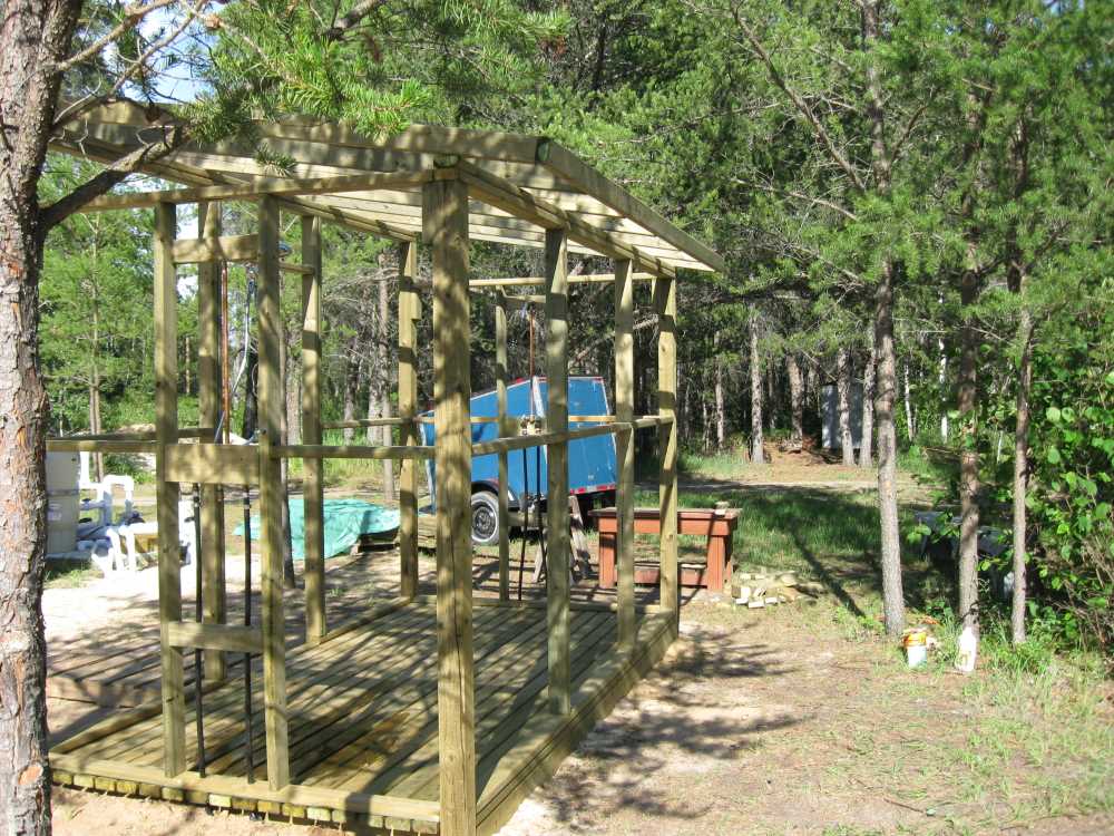 Naturist Legacy History: Gallery 30/04...Outdoor showers, pool equipment enclosure