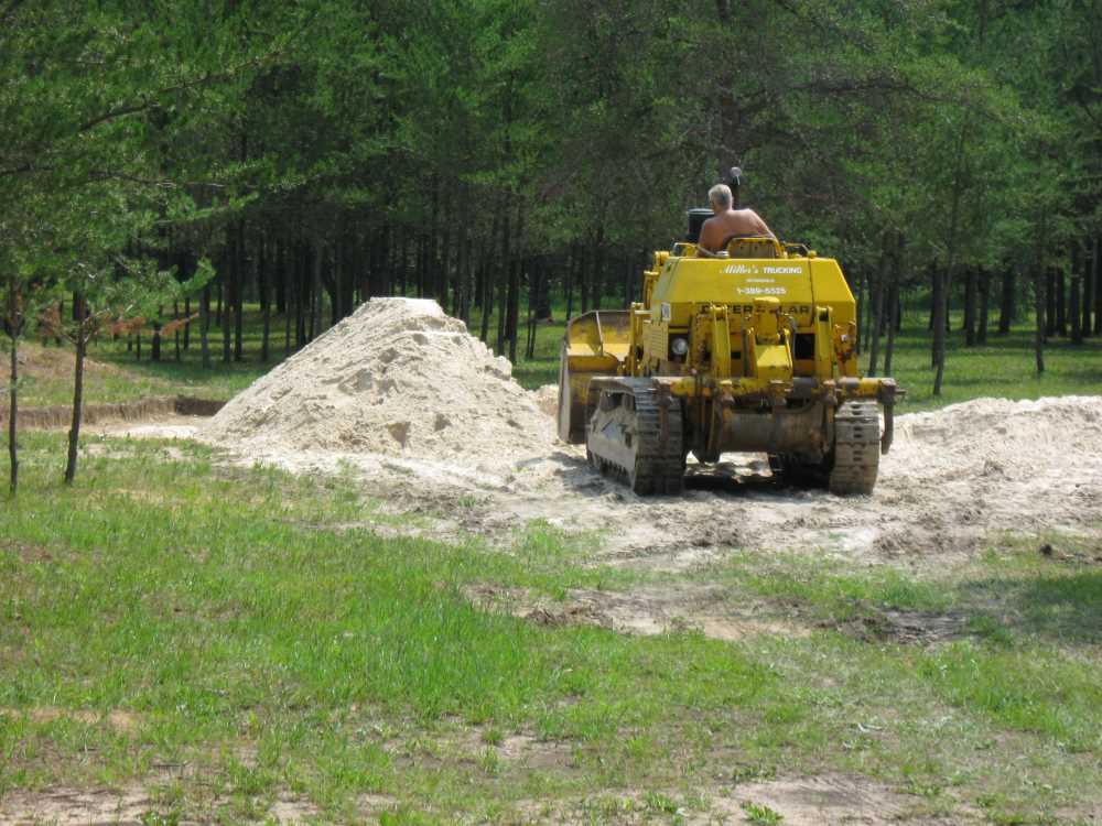 Naturist Legacy History: Gallery 31/03...Beach volleyball court completed