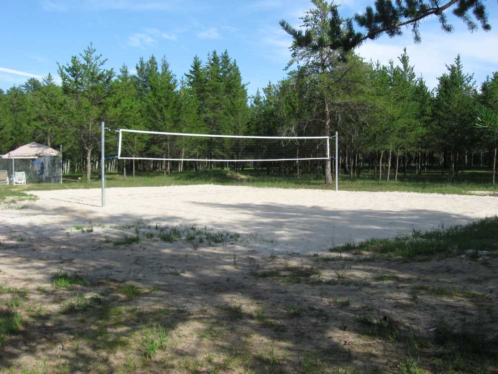 Naturist Legacy History: Gallery 31/10...Beach volleyball court completed