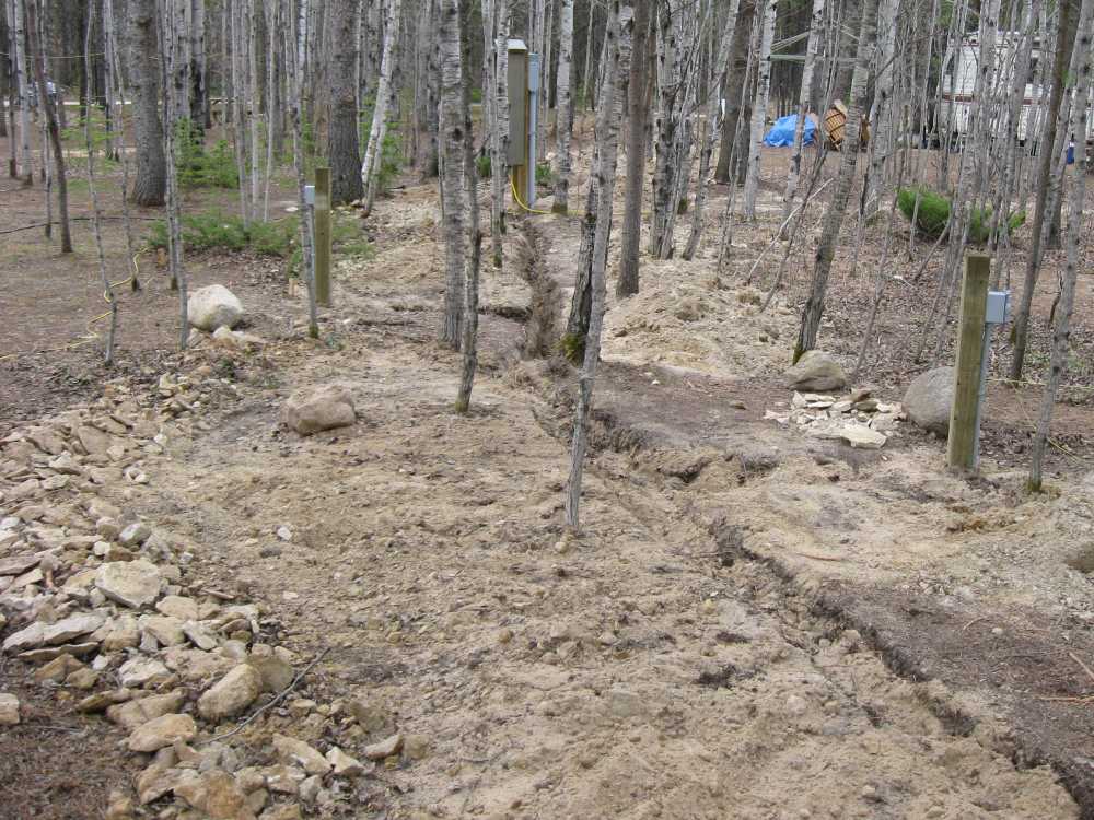 Naturist Legacy History: Gallery 37/01...Campground power upgrade, iron filter