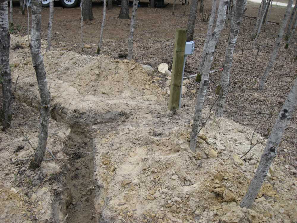 Naturist Legacy History: Gallery 37/03...Campground power upgrade, iron filter