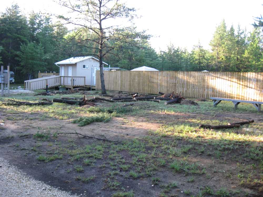 Naturist Legacy History: Gallery 39/02...Preparing for clubhouse construction