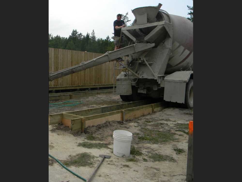 Naturist Legacy History: Gallery 40/15...Strip footings are formed and poured