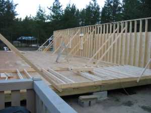 Naturist Legacy History: Gallery 41/20...Clubhouse floor and walls are built