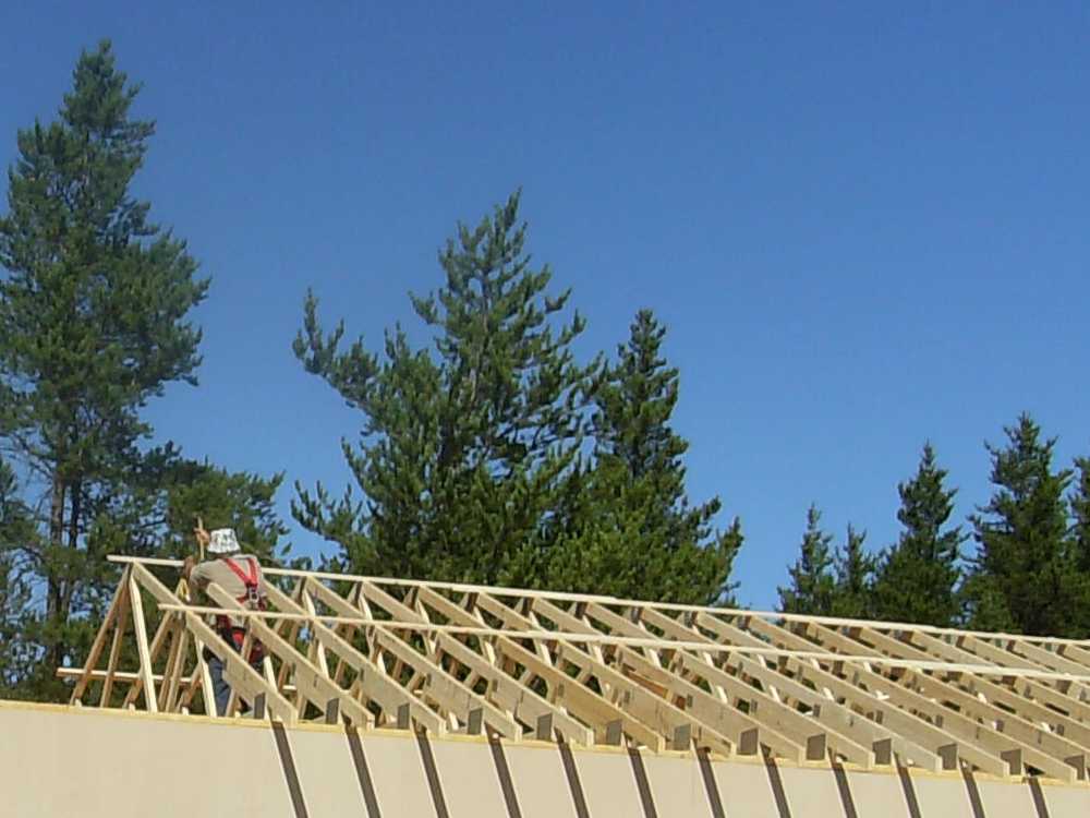 Naturist Legacy History: Gallery 42/10...Raising the clubhouse rafters