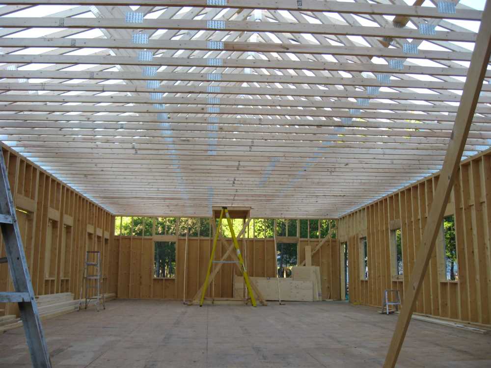 Naturist Legacy History: Gallery 42/16...Raising the clubhouse rafters