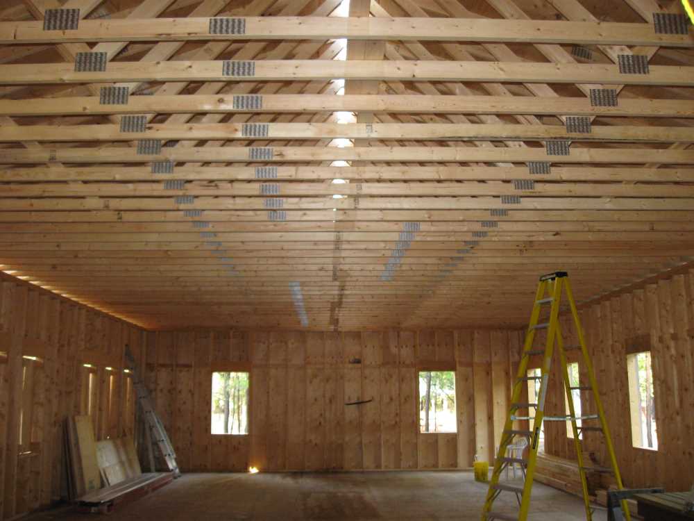 Naturist Legacy History: Gallery 43/03...Roof sheathing and metal roofing